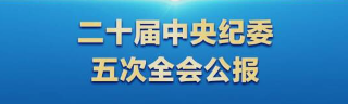 中国共产党第二十届中央纪律检查委员会第五次全体会议公报